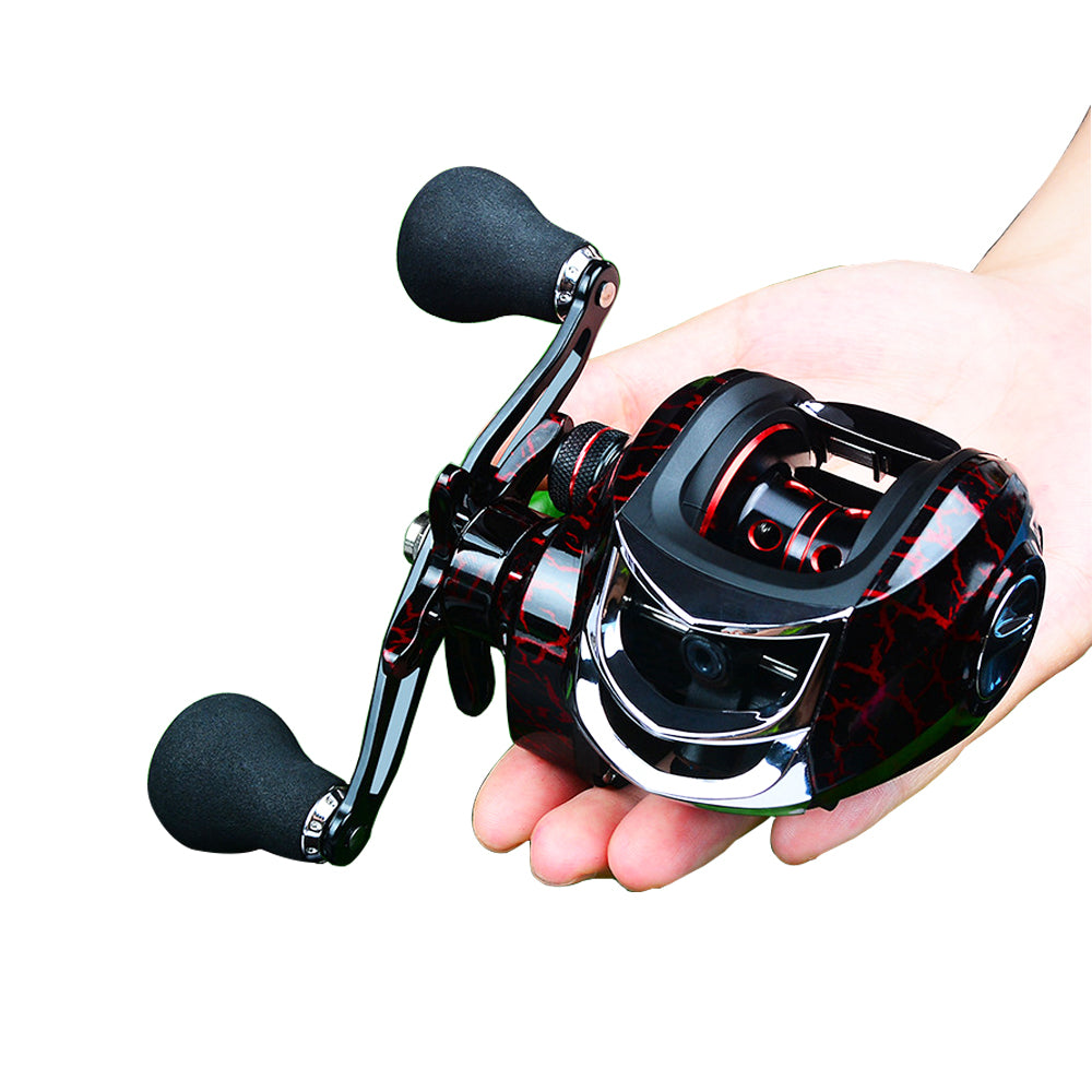 Metal wire cup fishing reel