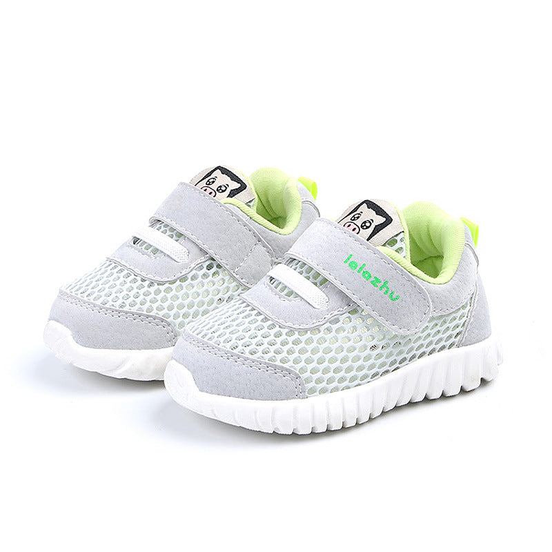 Boys' Breathable Sports Mesh Toddler Shoes