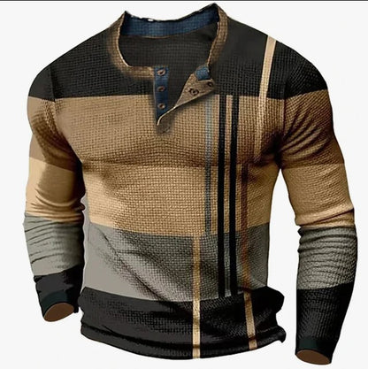 Men's Long Sleeve T-shirt Digital Printing Long Sleeve