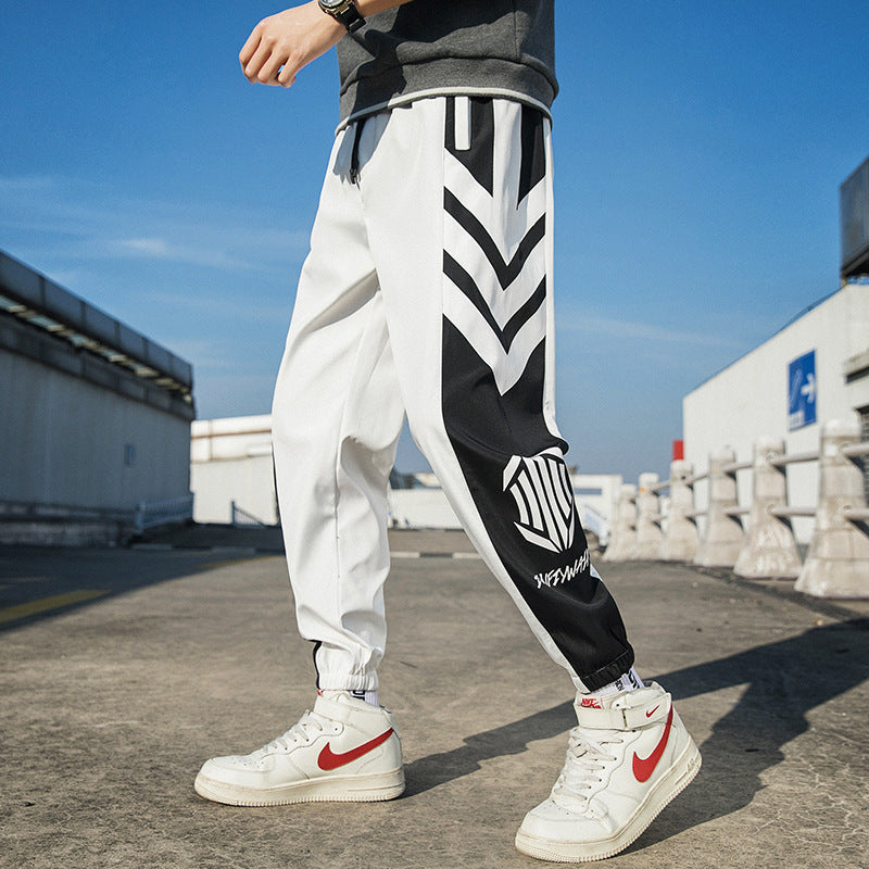 Boys Loose Legged Hip Hop Casual Harem Capris