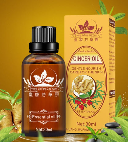 HJFCY - Ginger Body Back Moisturizing Massage Essential Oil