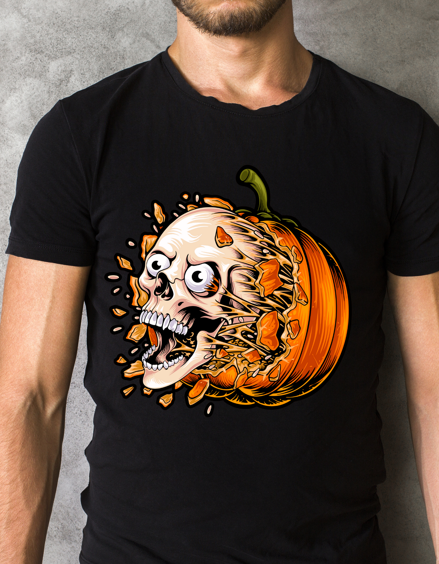 Pumpkin Skull