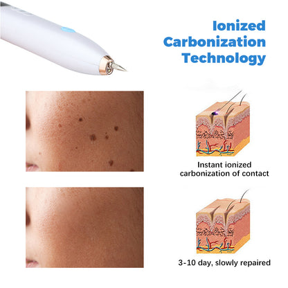 Laser Skin Tag Remover Face Mole Remove Plasma Pen Freckle Removal Machine Plasma Remove Scar Black Spot Face Wart Tattoo Device