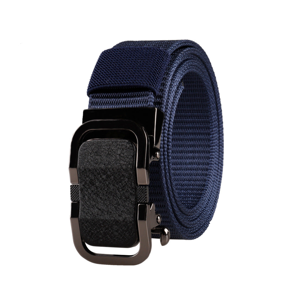 Men's Automatic Buckle Nylon Belt Outdoor Leisure