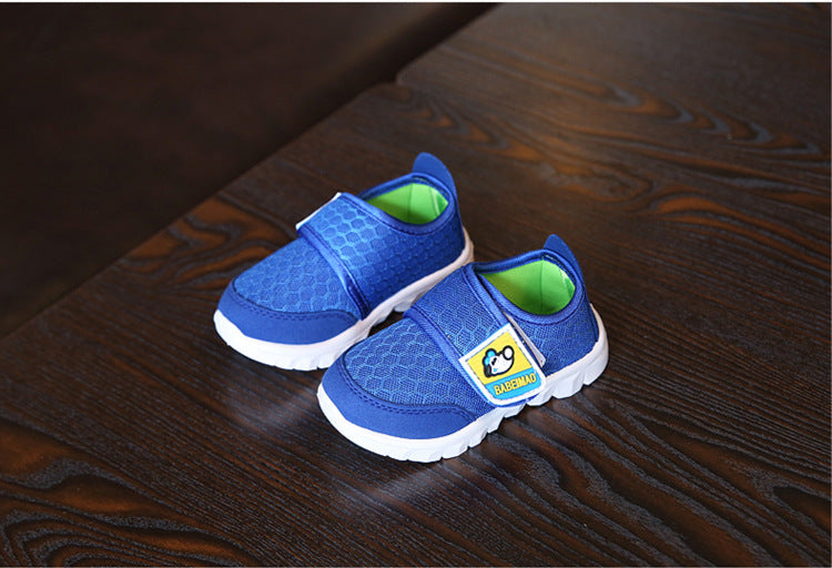 Spring Children's Sports Shoes, Boys And Girls Soft-soled Net Shoes Casual Shoes