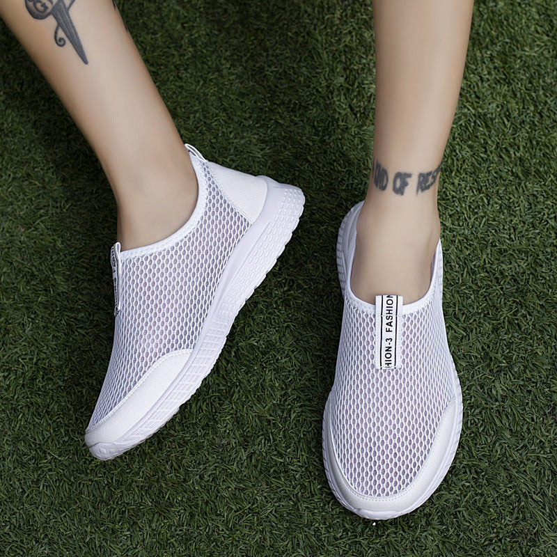 Summer Plus Size Mesh Breathable Sneaker