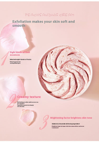 HEYXI - Peach Moisturizing Body Scrub Cream