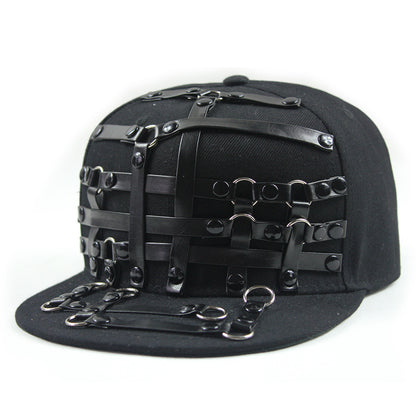 Hip Hop Flat-brimmed Cap Men And Women