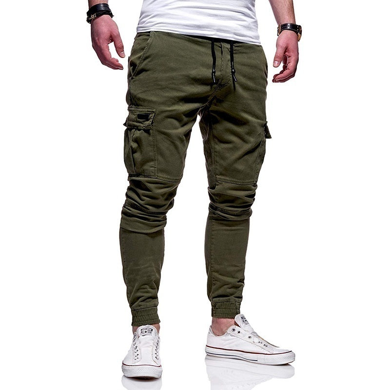 Men Autumn Thin Cotton Casual Pants - Glamour Gale