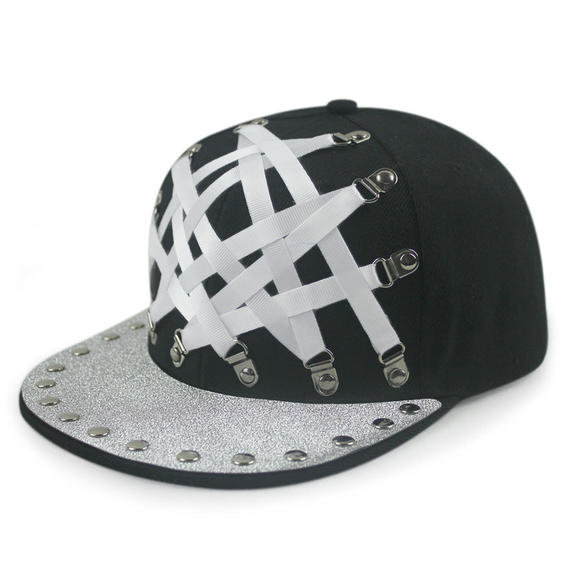 Hip Hop Flat-brimmed Cap Men And Women