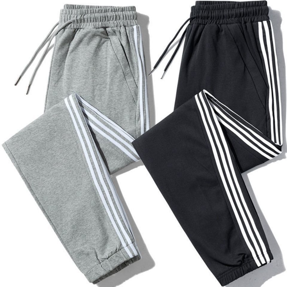 Men's Fashion Trends Harlan Three-Stripe Pants Casual Long Pants