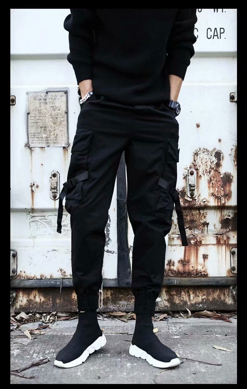 Men's Loose Leggings Overalls Casual Pants