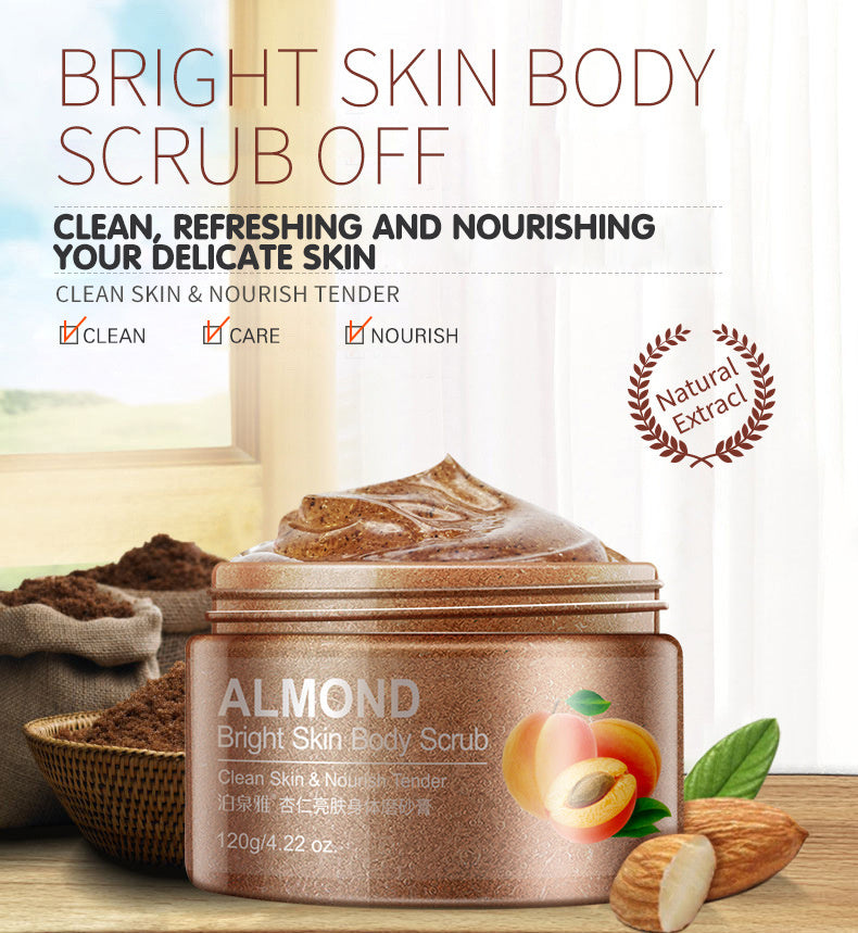 Almond Body Moisturizing Scrub 120g/4.22oz