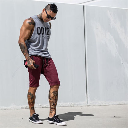 Men's Breathable Sports Fitness Slim Sleeveless Vest