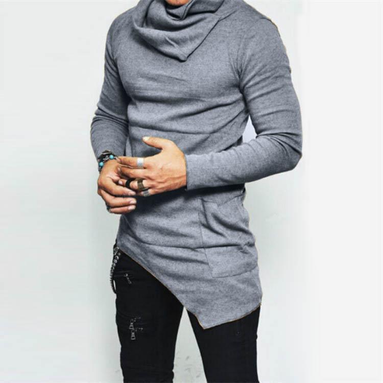 Men Hip Hop Long Sleeves Tees