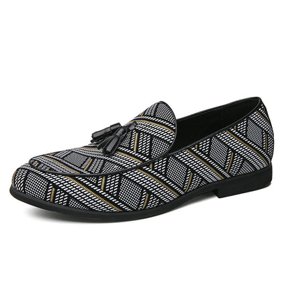 Slip-on Sloth Leather Shoes Male - Glamour Gale