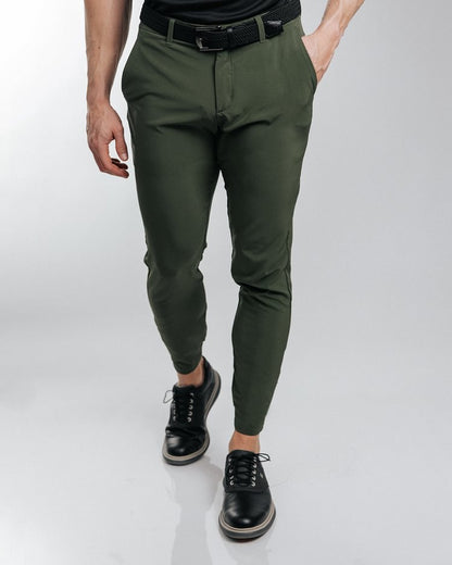 European And American Pure Color Tight Pocket Zipper Casual Slim Fit Narrow Bottom Of A Trouser Leg - Glamour Gale