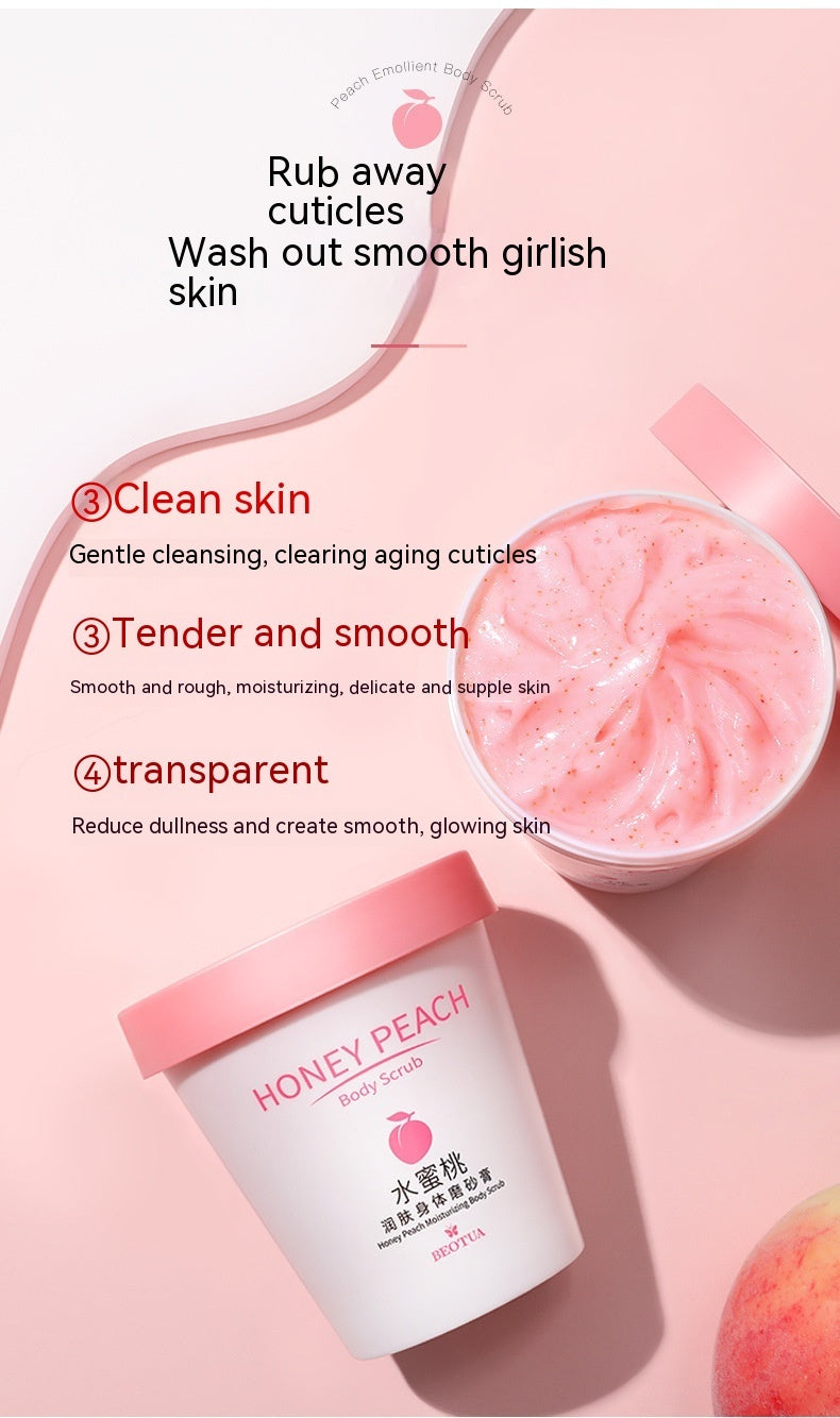 BEOTUA - Peach Moisturizing Body Scrub Cream 200g x 1pc