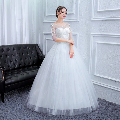 New bride wedding dress