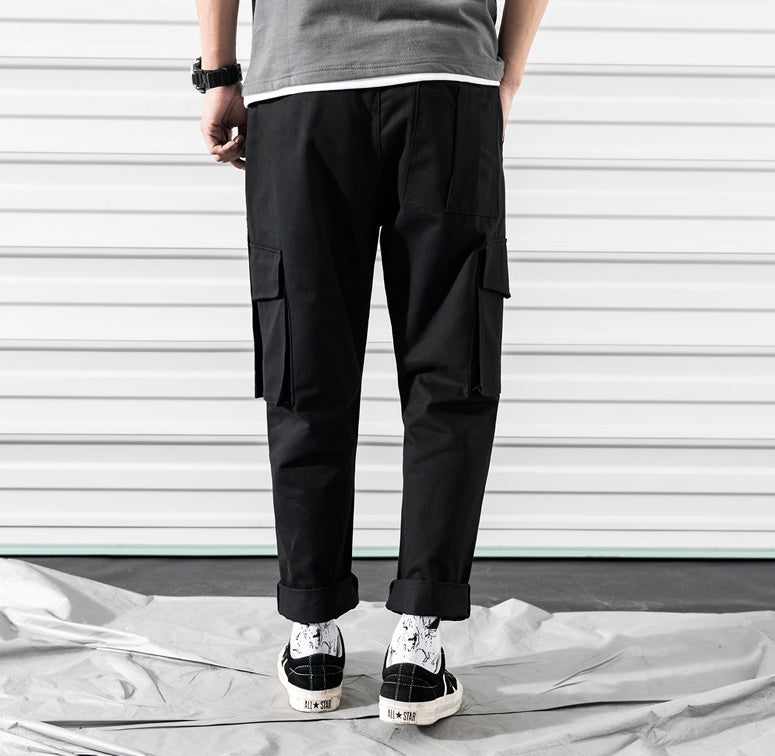 Men's overalls straight pants