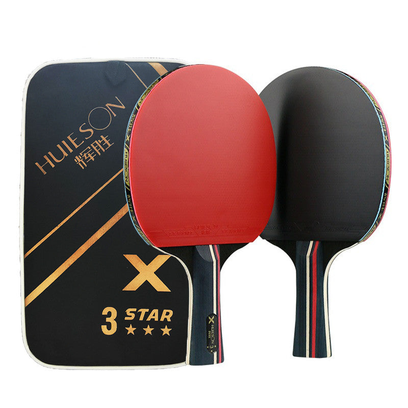 Pure wood table tennis racket set