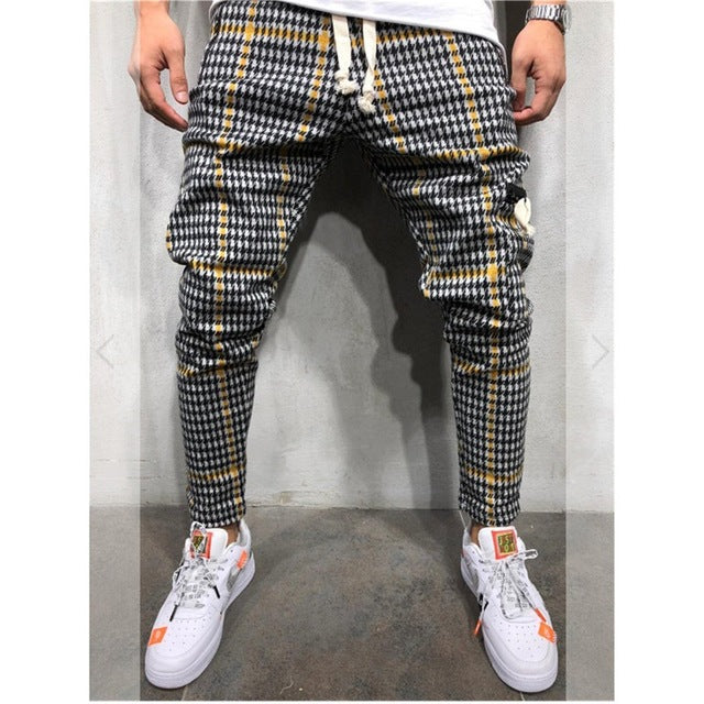 Autumn Pocket Pant Men Trouser Black Pants Male Trousers - Glamour Gale