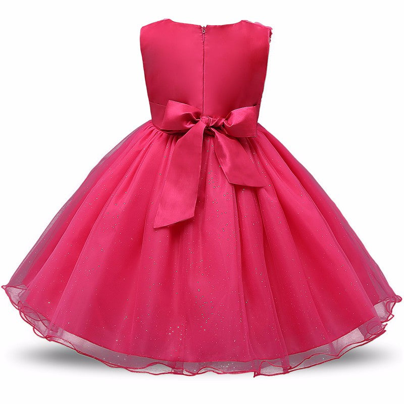 Princess Flower Girl Dress Summer Tutu Wedding Birthday Party Dresses - Glamour Gale