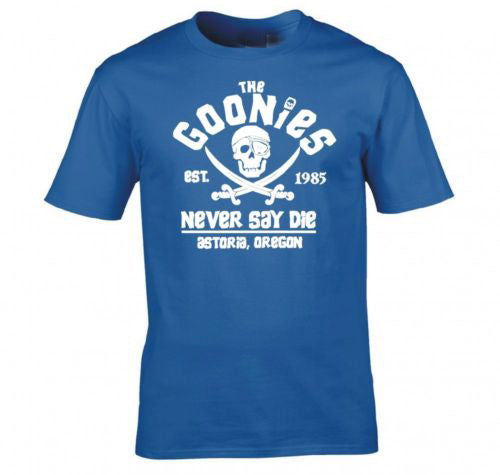 Casual Short Sleeve T-Shirt Letter Goonies