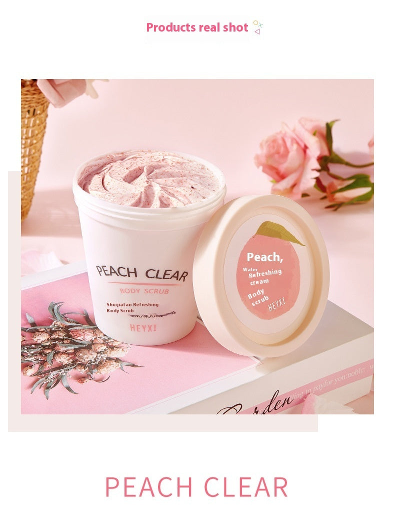 HEYXI - Peach Moisturizing Body Scrub Cream