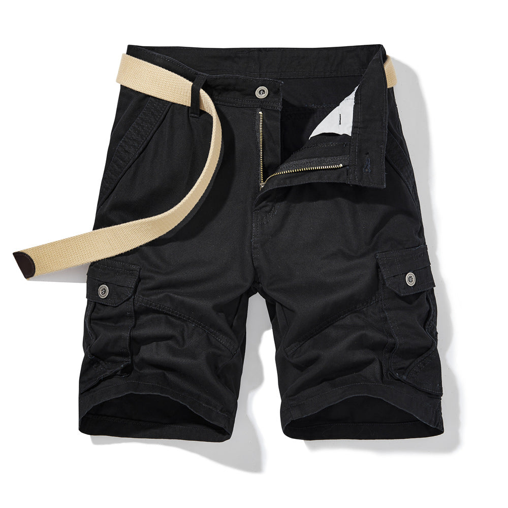 Workwear Shorts Men's Summer Loose Five Points