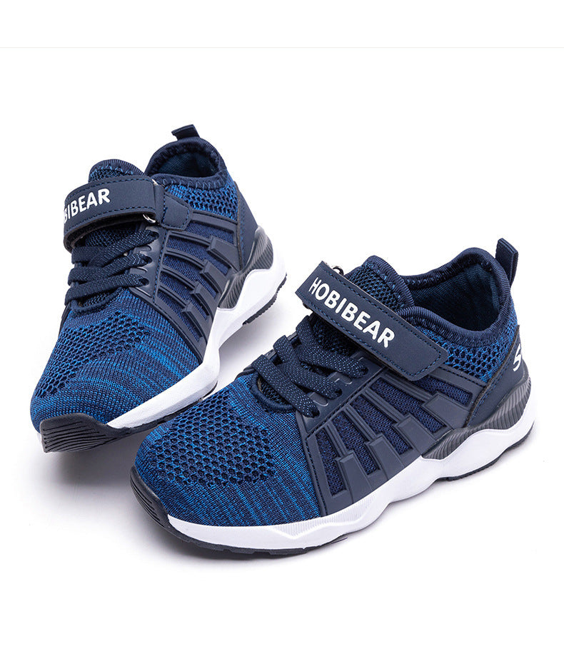 Children's Shoes, Boys' Sports Shoes, Casual Fly-knit Shoes