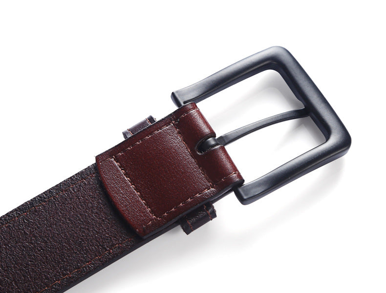 Men's Buckle Belt Simple Business Leisure