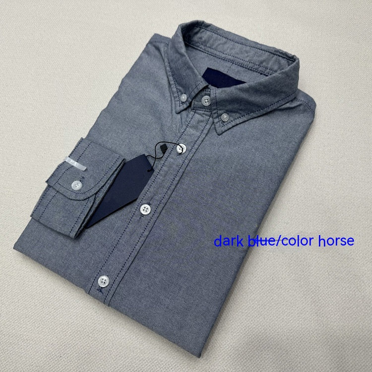 Men's Long-sleeved Shirt Spring And Autumn Business Casual