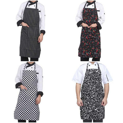 Cooking halter apron