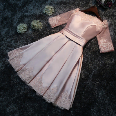 Evening dress bride wedding toast skirt