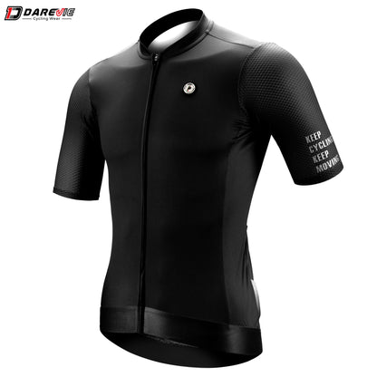 Summer Hot Sale Short-sleeve Cycling Clothes Tops Men's Anti-UV Moisture Wicking Road Bike