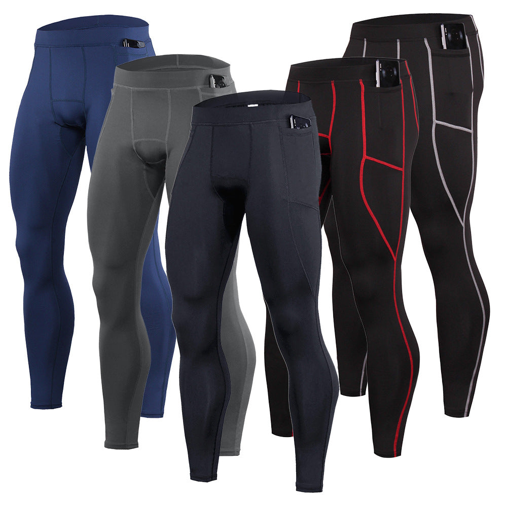 Autumn And Winter Quick-drying Sports Fitness Pants Men - Glamour Gale