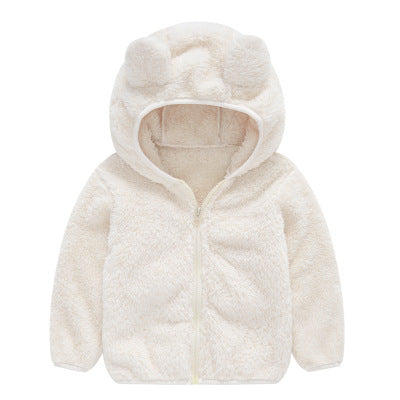 Girls faux fur winter jacket