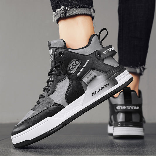 Men's Canvas High-top Sports Casual Shoes