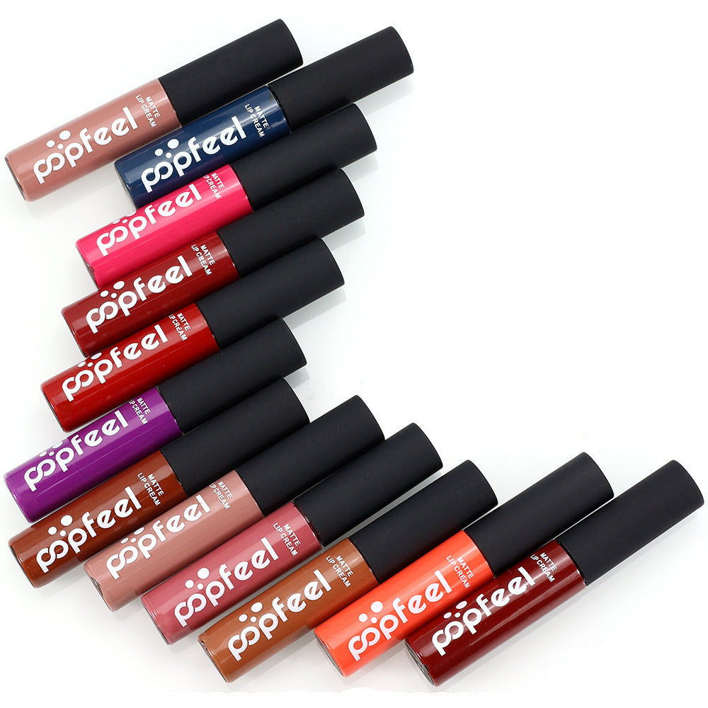 PFEEL - Wholesale Cosmetics Matte Liquid Lip Gloss Lip Gloss Nude Orange  Lasting Lip Makeup