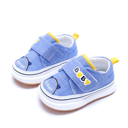 Children's soft-soled toddler shoes