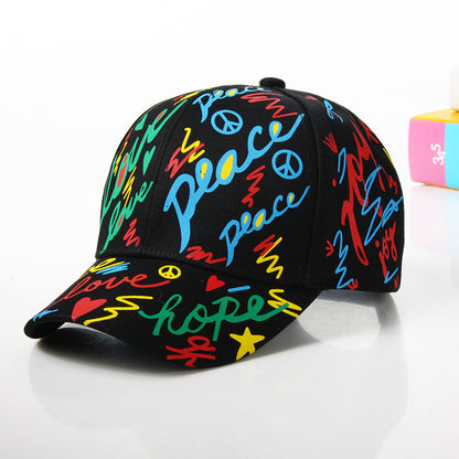 Casual Graffiti Baseball Hat