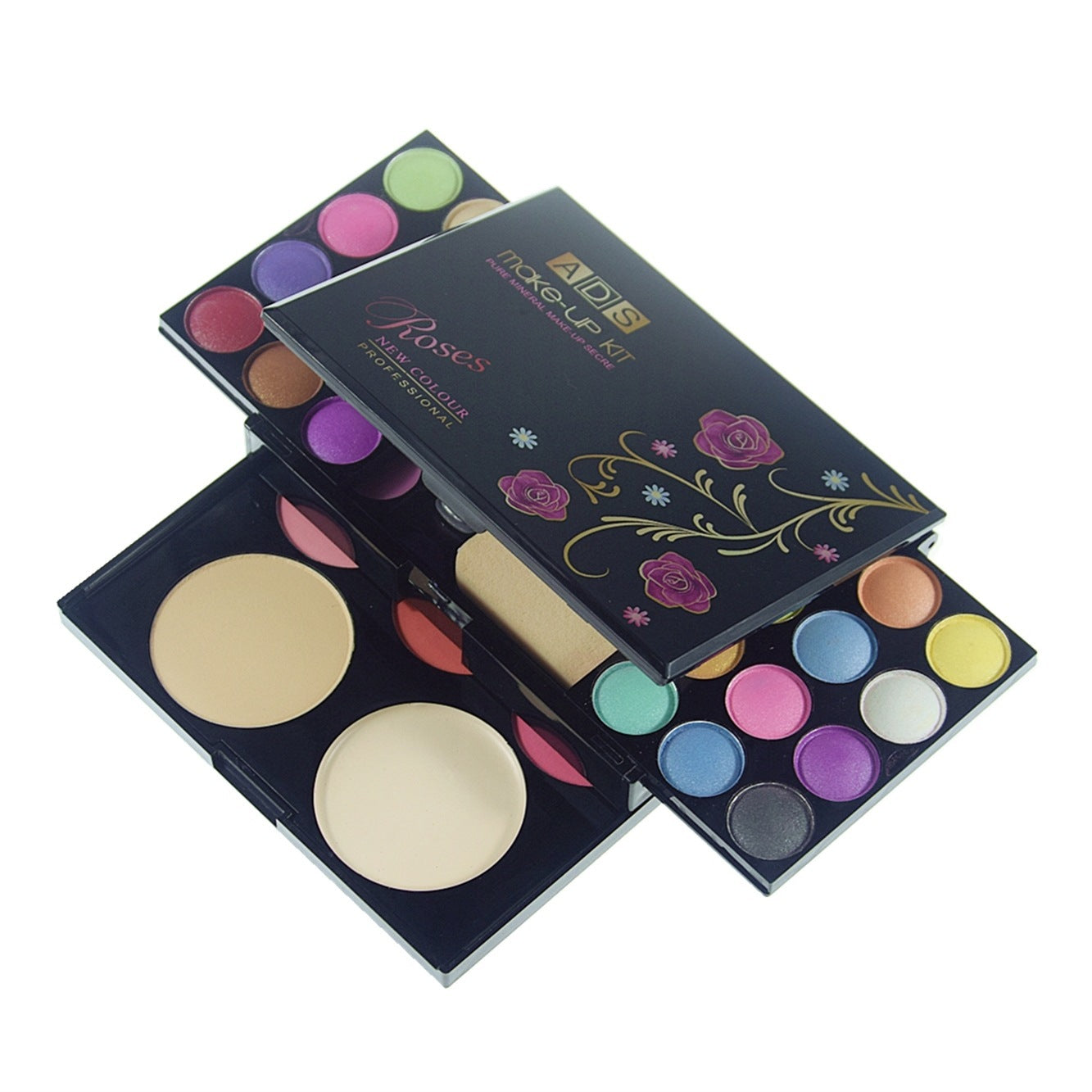 ADS - Manufacturers supply Edith 33 color eye shadow make-up suit combination easy to make up makeup cosmetics suit