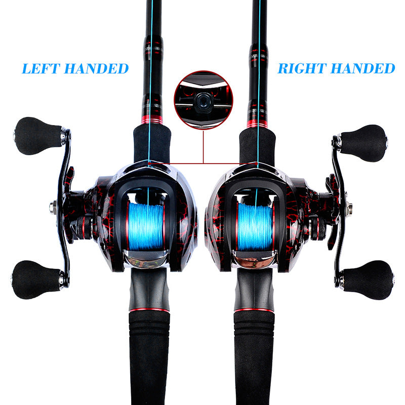 Metal wire cup fishing reel