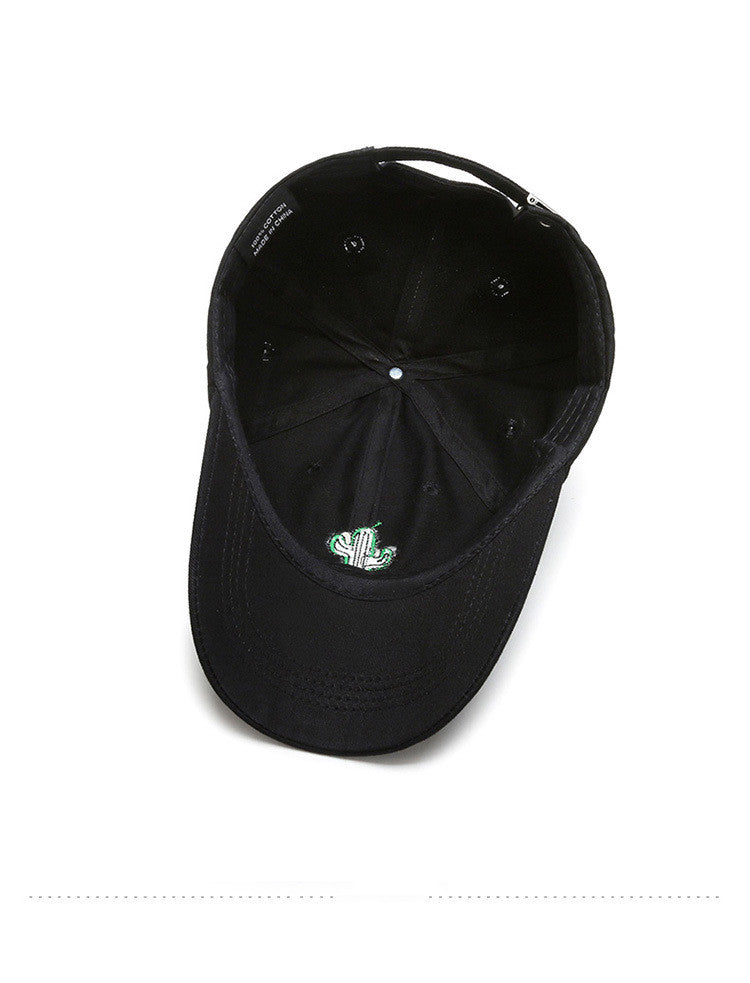 Embroidery cartoon pattern baseball cap men