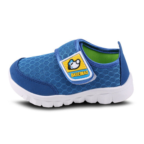 Spring Children's Sports Shoes, Boys And Girls Soft-soled Net Shoes Casual Shoes