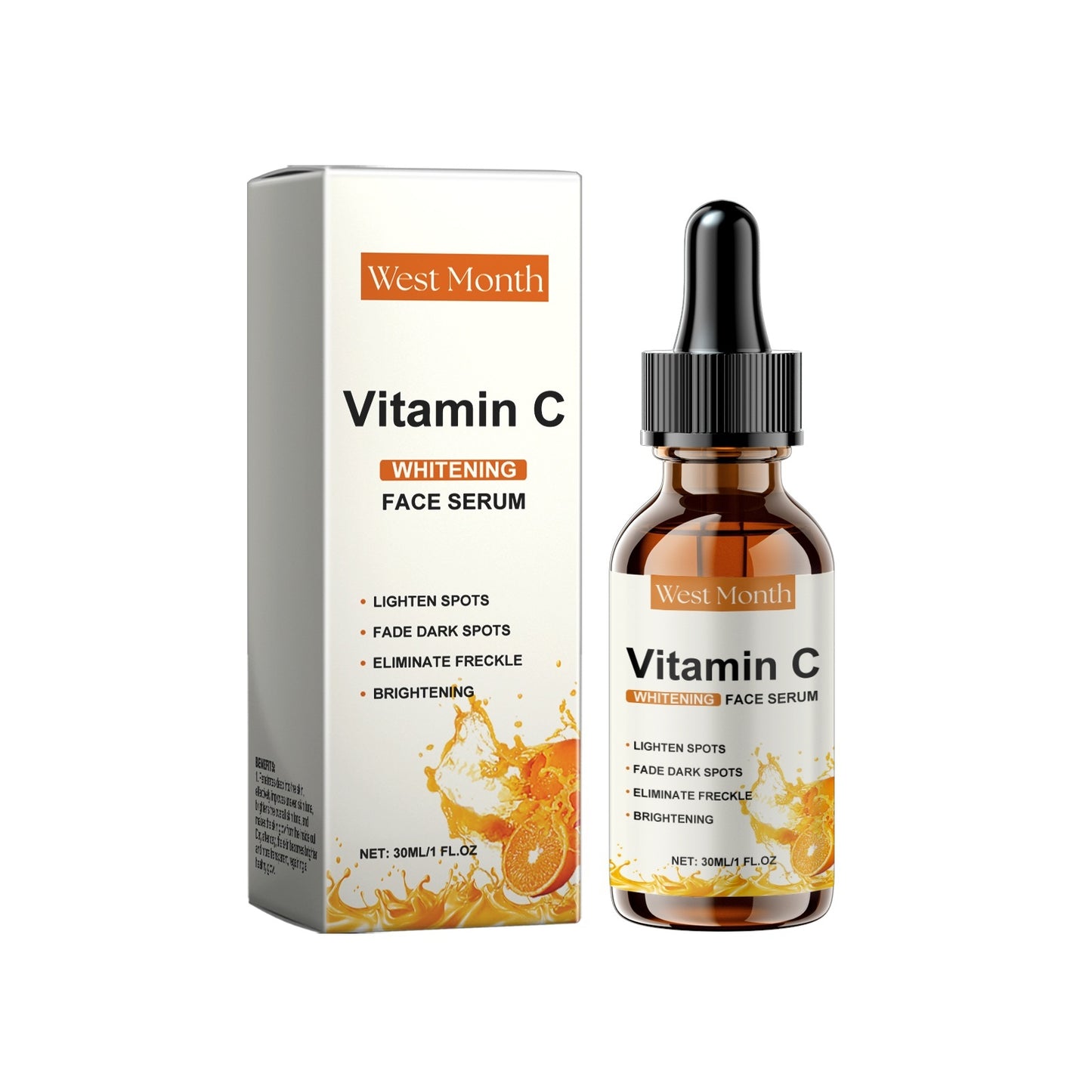 WEST MONTH:  Vitamin C Facial Fluid Face Serum