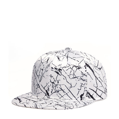 Hip-hop Hat Street Fashion Men And Women Lightning Pattern Sunshade Baseball Cap