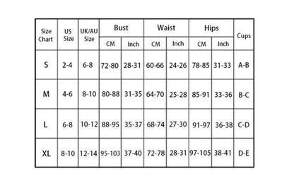 Women's Fission High Elastic Pure Color Bikini Swimsuit