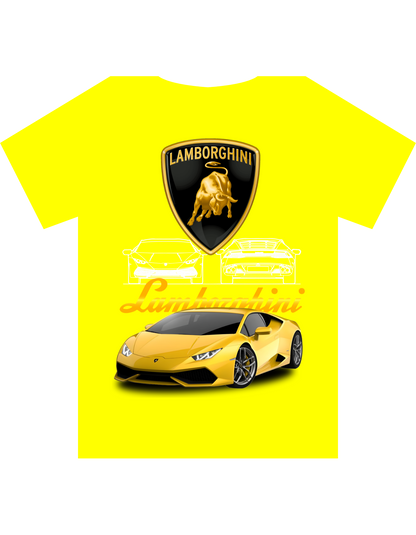 Gold Lamborgini